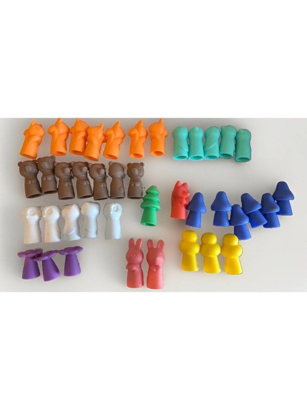 Lovevery Toy Replacement Part Montessori Math Bars & Numper Tile Counters Lot